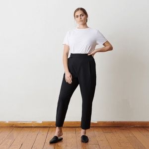 ADAY Portfolio Tailored Black Pants New